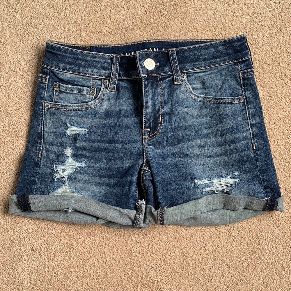 AE Next Level Stretch Midi Shorts